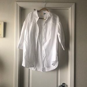 NWR Maeve by Anthropologie woman’s white button down (1x)